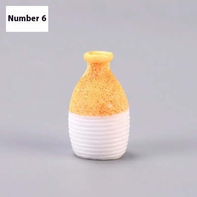Emulational Kreative Vase Handwerk Geschenk Dekoration Micro Landschaft Ornamente Skala Modell