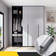 Wardrobe Door Moisture-proof Stickers Self-adhesive Thickened Waterproof Wallpaper