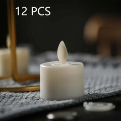 ABS Plastic Warm White Swing Tealight Light