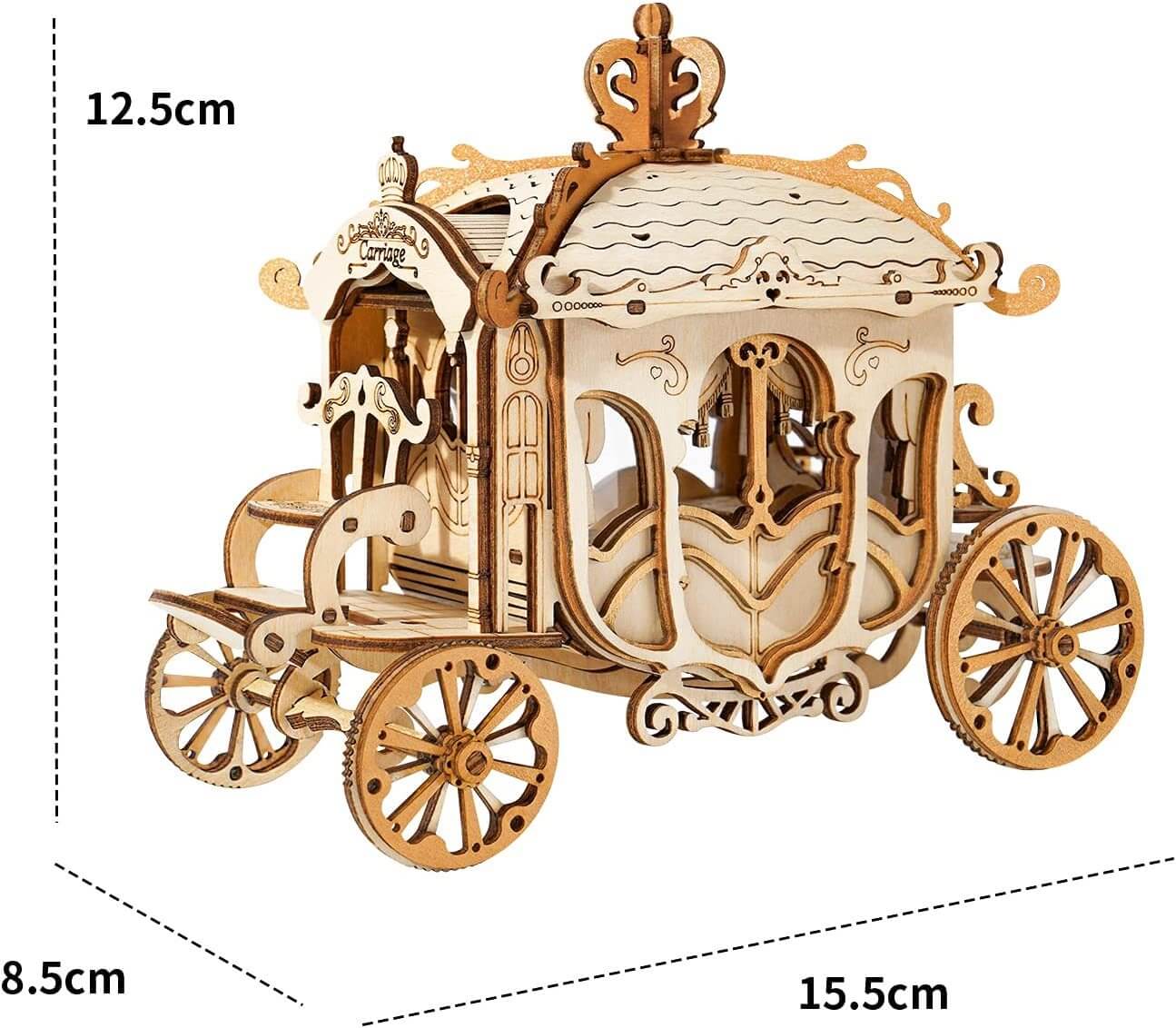 Robotime Rolife Vintage Auto Modell 3D Holz Puzzle Spielzeug Für Chilidren Kinder