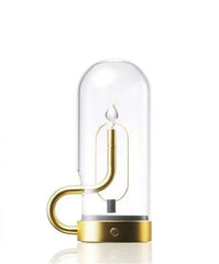 Creative Charging Imitation Candle Swing Ambience Light Table Lamp