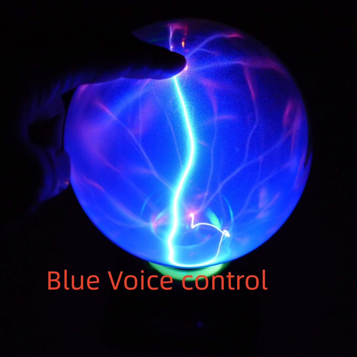 Plasma Lightning Ball Electronic Magic Light Electrostatic Induction Ball Magic Ball With Music 4 Inch 5 Inch  6 Inch