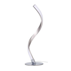 Lampe de table en spirale en forme de serpent pour chambre à coucher, petite lampe de chevet