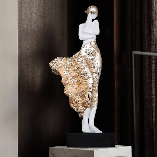 Light Luxury Beauty Characters Sculptured Ornaments