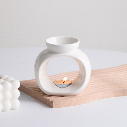 Indoor Retro Domestic Anti-dry Burning Ceramic Aromatherapy Stove Ornaments