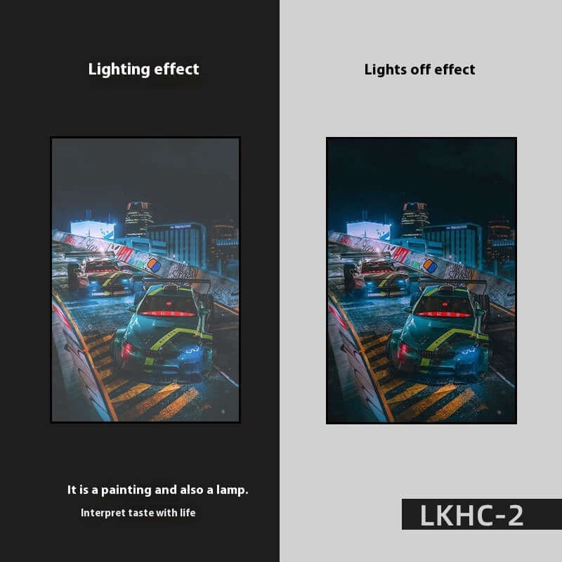 Peinture décorative lumineuse à LED pour voiture avec technologie Sense