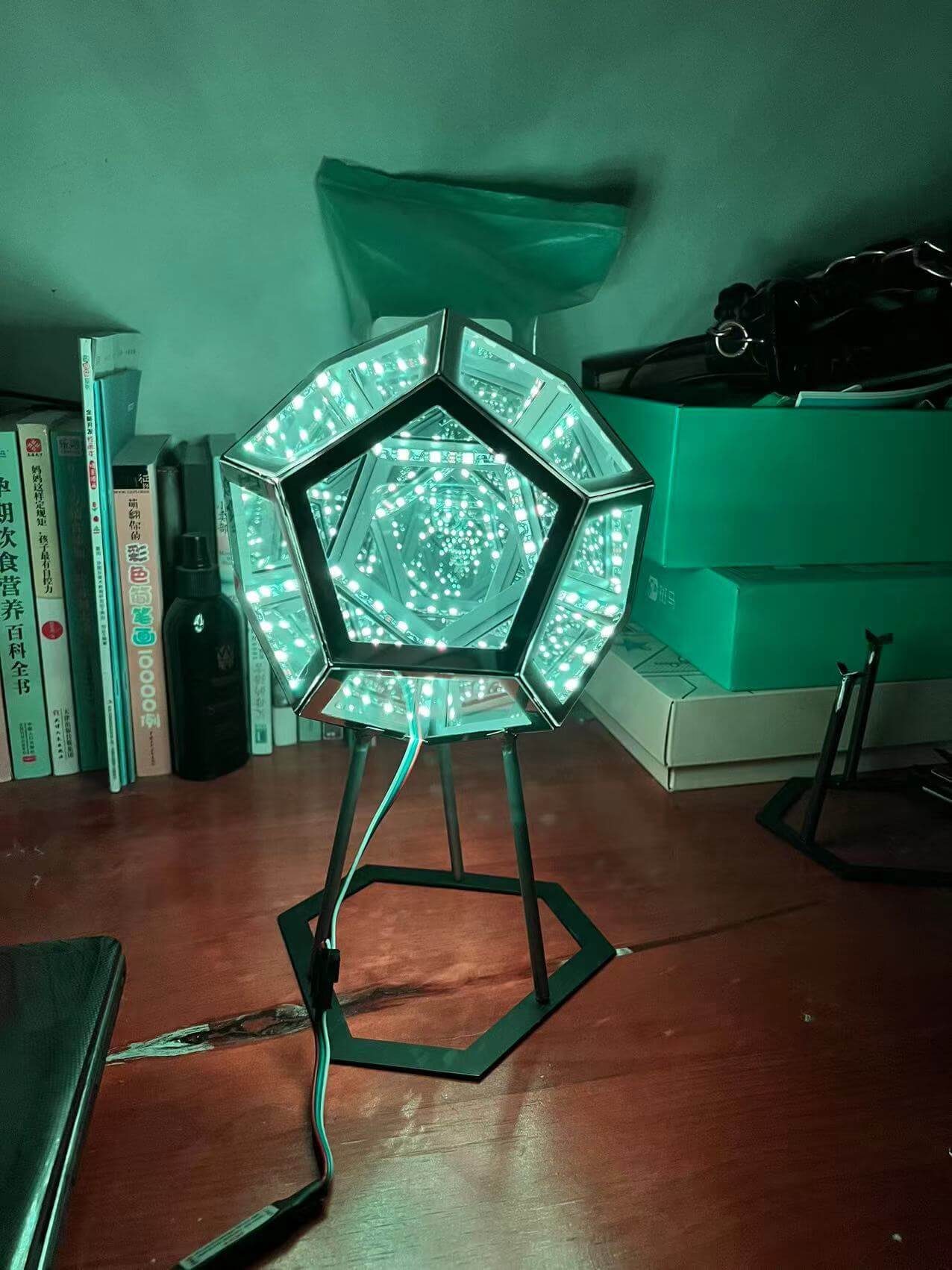 Kreative Cool Unlimited Dodekaeder Kleine Nachtlampe Farbe