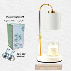 Lampe de table réglable avec bougie d'aromathérapie Nordic Romance