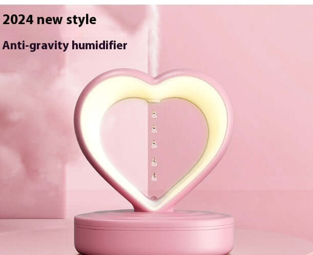 Humidificateur anti-gravité Love avec refoulement de gouttes d'eau