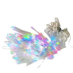 Christmas Decoration Led Rubber-covered Wire Curtain Light