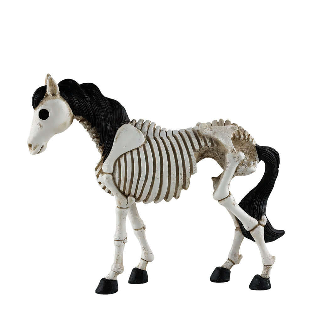 Halloween Skeleton Skull Horse Ornament Resin Decorations