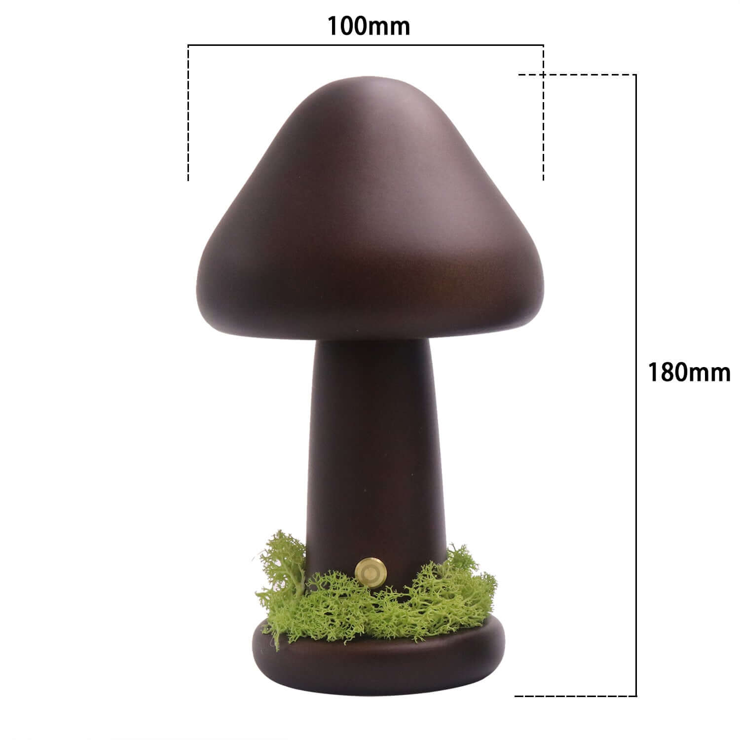 Twisted Mushroom Nacht warmes Licht Touch Schlafzimmer Bettkopf Nachtlicht Buchenholz LED USB dekorative Atmosphäre Lampen Home Decor