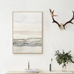 New Nordic Modern Minimalist Style Watercolor Canvas