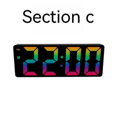 Big Screen And Font Electronic Bedside Clock