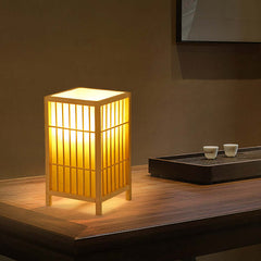 Lampe de chevet de chambre à coucher rétro d'ambiance japonaise