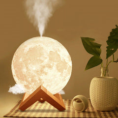 Humidificateur lunaire, veilleuse, chambre à coucher, aromathérapie domestique, Spray hydratant, dortoir, chevet, muet, cadeau créatif