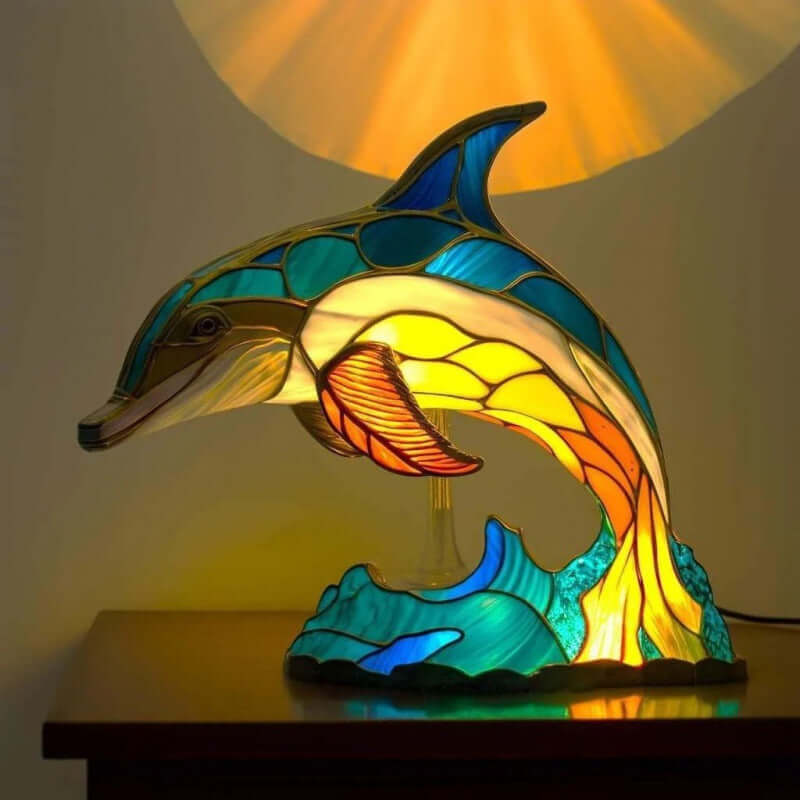 Magic Strange Animal Image Sculpture Colorful Light Ornaments