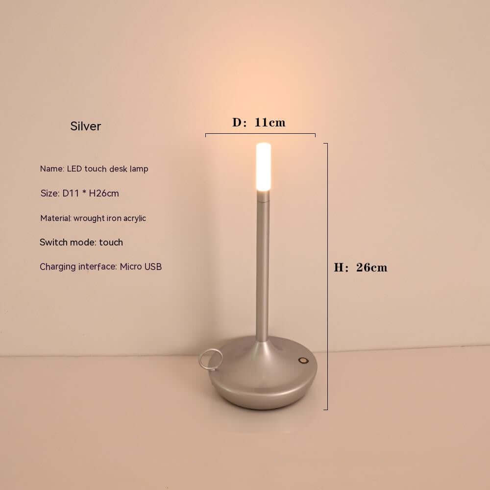 Outdoor Camping Rechargeable Touch Decorative Table Lamp