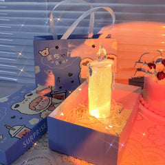 Birthday Gift For High-end Girls Practical Candle Night Light