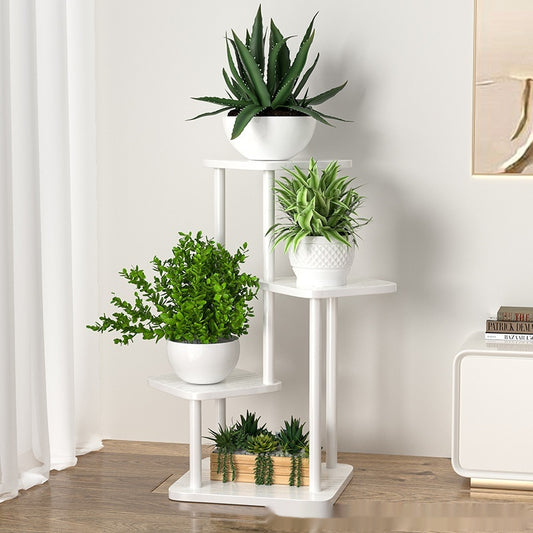 Iron Flower Rack Indoor Home Living Room Floor Standing