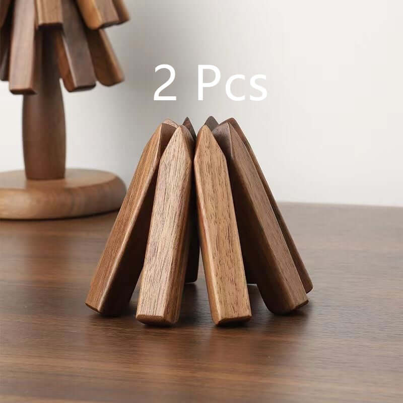 Black Walnut Solid Wood Table Decoration A Tree Anti-scald Thermal Pad