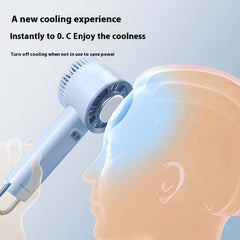 2024 Été Gadget Handheld Turbo Jet Fan Mini Portable Ice Cold Fan Generation Moteur sans balais Vent Ventilateurs de conduit à grande vitesse Souffleur violent