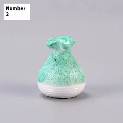 Emulational Kreative Vase Handwerk Geschenk Dekoration Micro Landschaft Ornamente Skala Modell