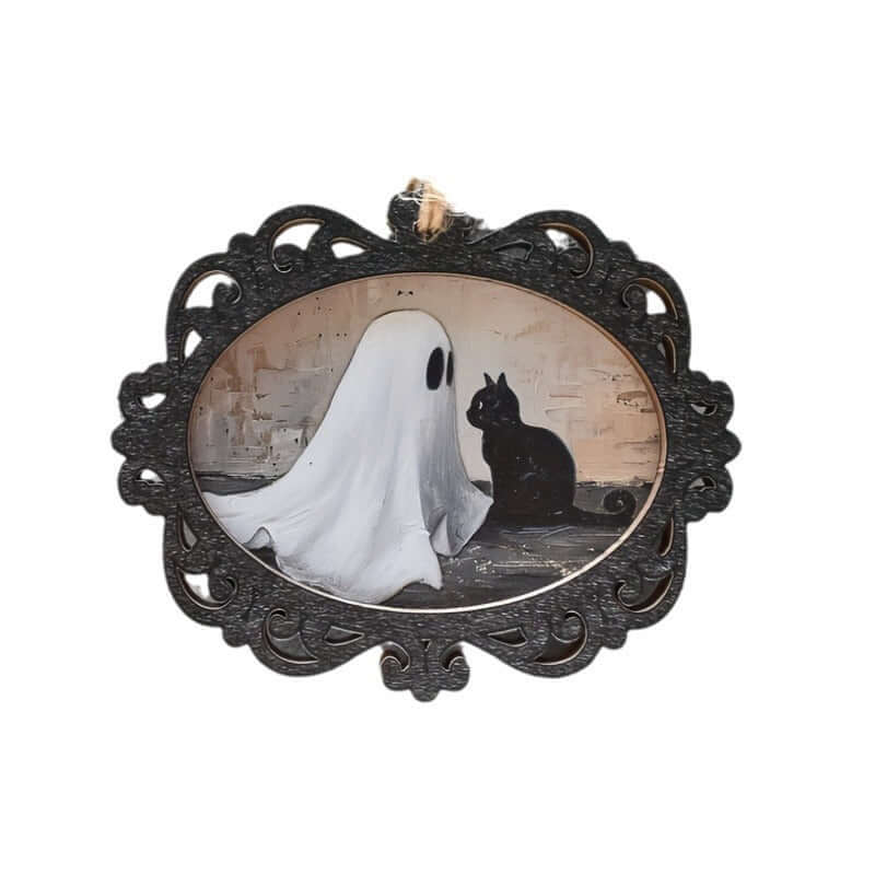 Creative European Style Halloween Ghost Portrait Pendant for Halloween Decorations