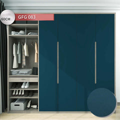 Wardrobe Door Moisture-proof Stickers Self-adhesive Thickened Waterproof Wallpaper