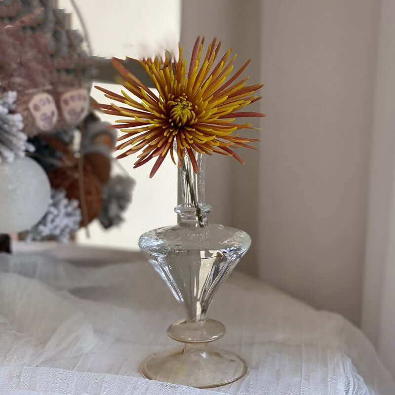 Ornements de vase en verre pour la maison minimaliste moderne