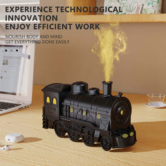 Small Train Colorful Remote Control Fog Humidifier