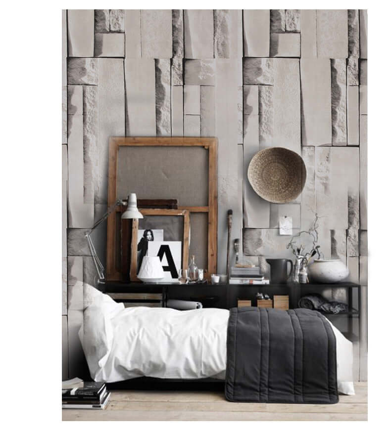 3D Wallpaper Brick For Home Decoration Wallpaper