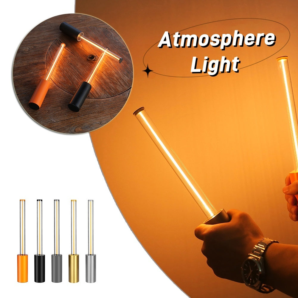 Einfaches, atmendes Ambientelicht, wiederaufladbares Schlafzimmer, kleine Nachtlampe, kreatives Atmosphärenlicht, Heimdekoration